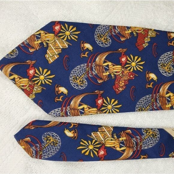 2 Salvatore Ferragamo ties made in Italy 100%silk - Picture 11 of 11